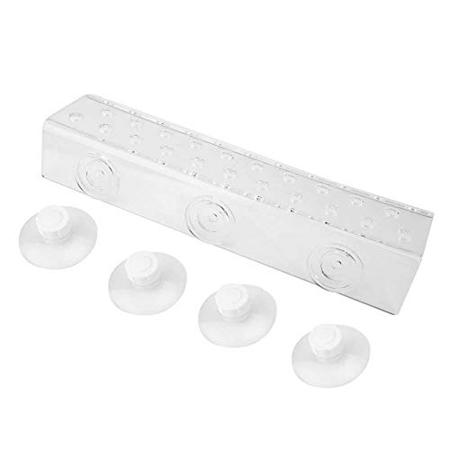 Fditt Fish Tank Aquarium Coral Rack Bracket Holder Acrílico Hecho con Ventosas