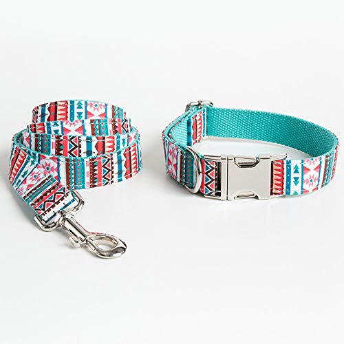 QPYJ Collares Básicos para PerrosCorrea para Perro Graffiti Pattern Perro para Mascotas Correa para Caminar-mi_XSCorreas Extensibles para Perros