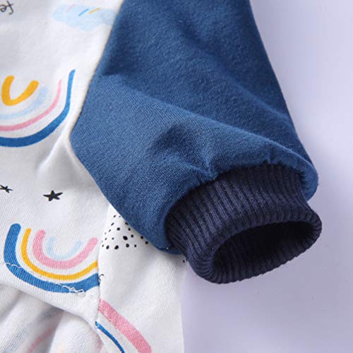Roofeel Print - Pijama para perro, gato, suave, para perro, chihuahua, como imagen 5 XS