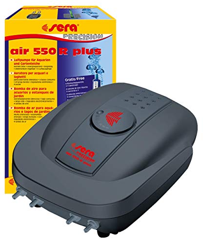 Sera 08816 Bomba de Aire para Acuario - Bombas de Aire para acuarios (Negro, Rojo)