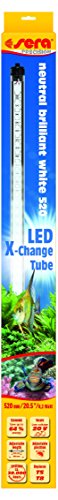Sera Tubo LED X-Change de Color Blanco Neutro, Muy Brillante, luz Blanca Neutra de Aprox. 3.850 K, dependiendo del Estado de regulación, Adecuado para acuarios de Agua Dulce y Salada.