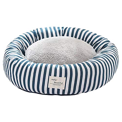 thematys Cama para Perros con cojín Reversible I Cama para Gatos I Cama Suave y acogedora I Cojín para Perros I Cesta para Perros en 2 tamaños Diferentes y 8 Colores (S (40 x 12 cm), Style 3)