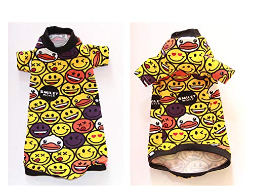 ZHIHAN Sphynx Ropa para Gatos Ropa de algodón sin Pelo Gato suéter Primavera y otoño, XS, Amarillo
