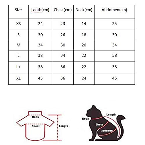ZHIHAN Sphynx Ropa para Gatos Ropa de algodón sin Pelo Gato suéter Primavera y otoño, XS, Amarillo