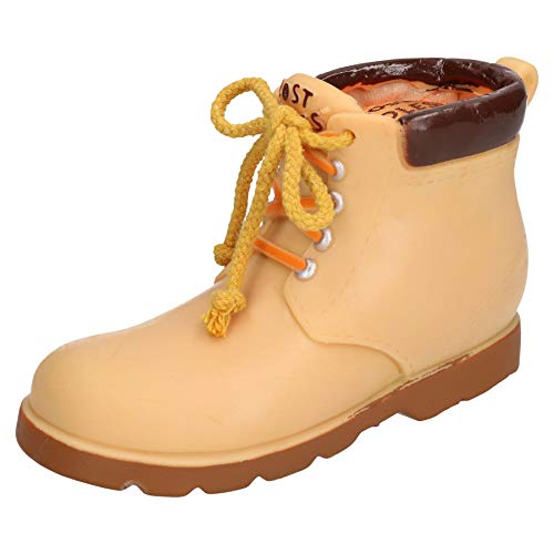 AB Tools Vinilo perdido Soles Bota de Trabajo Juguete del Perro con Squeak 20cm/8"