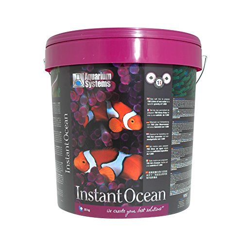 Acuario Systems 1010006 Acuarios Sal Marina Instant Ocean, 25 kg