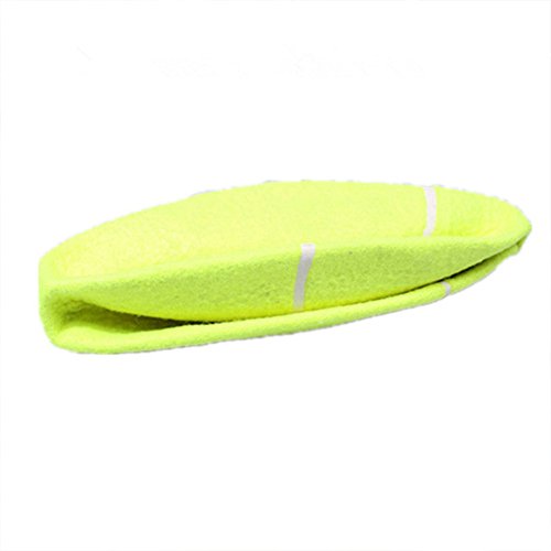 Alxcio Pet perro juguete pelota de tenis juguetes inflables de 9.5 pulgadas de gran tamaño gigante durable pelotas de tenis de goma para niños adultos grandes perros diversión