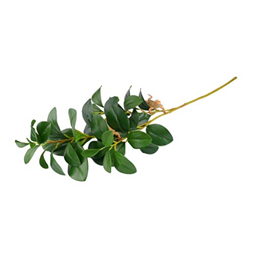 Balacoo Plantas trepadoras de Reptiles, Ramas de árboles de Reptiles simuladas, Adornos de decoración de Plantas realistas de terrarios para Reptiles y Anfibios