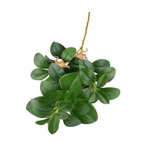 Balacoo Plantas trepadoras de Reptiles, Ramas de árboles de Reptiles simuladas, Adornos de decoración de Plantas realistas de terrarios para Reptiles y Anfibios