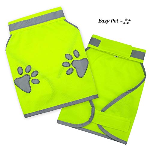 Chaleco de Alta Visibilidad para Perro, diseño de Pinscher en Miniatura, Reflectante, Chaleco de Seguridad para Mascotas
