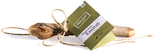 Chewies 019748 Juguete para Perros, de Madera de Olivo, 100% Natural, para Perros, hasta 5 kg, tamaño XS