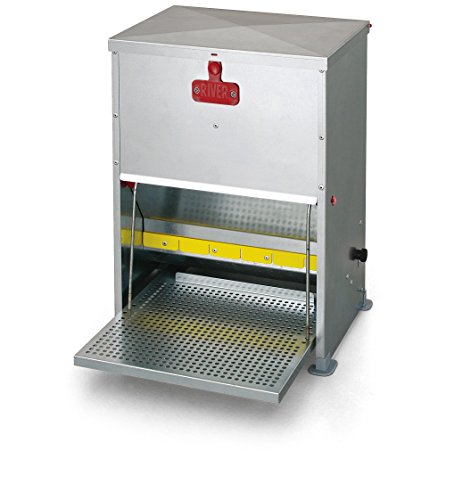 Comedero a pedal antidesperdicios para gallinas – 17 l