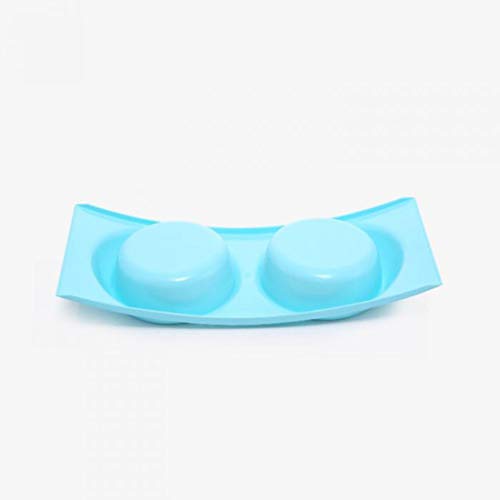 Comederos Cat Dog Alimentos y Agua Tazones de Fuente de Acero Inoxidable Doble Pet Bowls Plastic Arched Cat Dog Bowls Fuentes de Agua Potable Suministros para Mascotas Platos para Perros