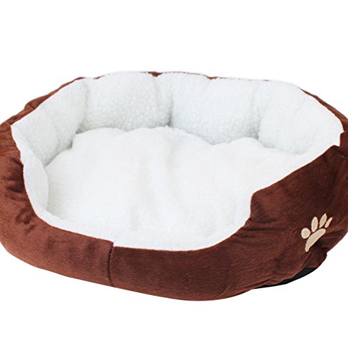 Dosige - Pequeña Chenilla para Animales de compañía, para Camas de Alfombra, Redondas/ovaladas, para Gatos y Cachorros