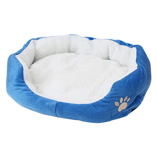 Dosige - Pequeña Chenilla para Animales de compañía, para Camas de Alfombra, Redondas/ovaladas, para Gatos y Cachorros