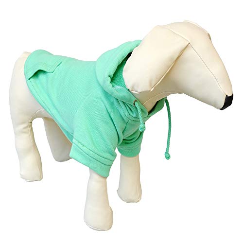 Eyxia- Pet Master Dog Hoodies for Perros pequeños Mediana, Ropa for Mascotas en Poodle Cachorro Yorkie Jack Russel Terrier (Color : Verde, Size : XXXL)