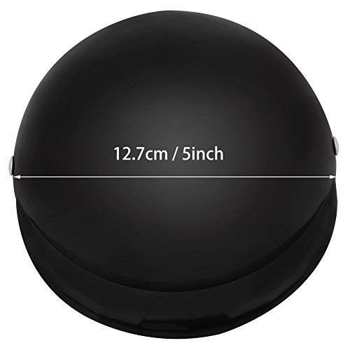 Fdit - Casco de plástico ABS para Mascota, Casco de Motocicleta, Casco de Bicicleta, Gorro de plástico ABS para Mascotas