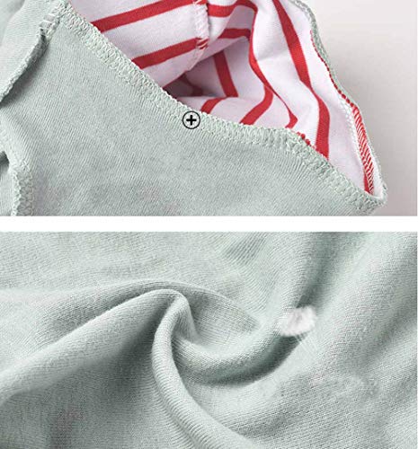 feiling Ropa para Perros pequeños, Sudadera con Capucha para otoño e Invierno, Disfraz para Perros, con diseño de Rayas, de algodón, Sudadera para Perros