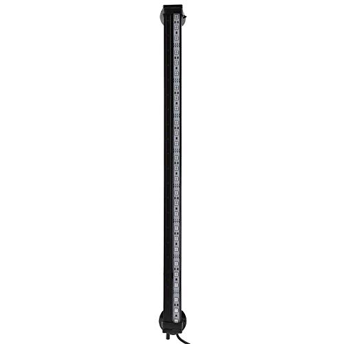 FOTABPYTI Lámpara de Tanque de Peces, luz de Burbuja de Tanque de Peces Luz LED subacuática con Control Remoto Kit de luz de Acuario(46cm)