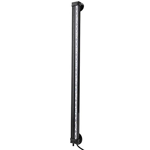 FOTABPYTI Lámpara de Tanque de Peces, luz de Burbuja de Tanque de Peces Luz LED subacuática con Control Remoto Kit de luz de Acuario(46cm)