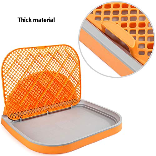 Inodoro Para Perros Bandeja De Basura Cajas De Arena Para Perros Soporte Para Almohadilla De Entrenamiento Para Cachorros De Interior Entrenador Portátil Para Ir Al Baño Para Perros