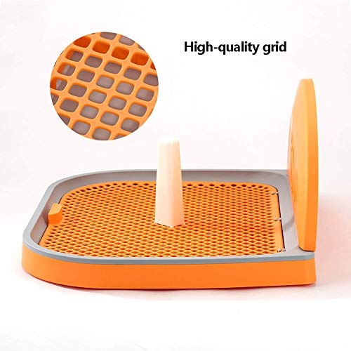 Inodoro Para Perros Bandeja De Basura Cajas De Arena Para Perros Soporte Para Almohadilla De Entrenamiento Para Cachorros De Interior Entrenador Portátil Para Ir Al Baño Para Perros
