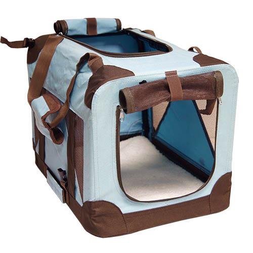 JAULA DE LONETA AZUL 91x63x63 cm.