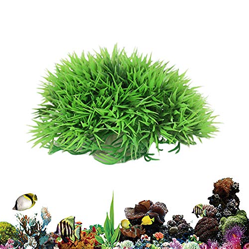 KunLS Plantas Acuario Plantas Decorativas Artificiales Acuario Decoracion Accesorios para Acuarios Plantas Artificiales para Acuario Accesorios del Tanque De Peces De 1pc