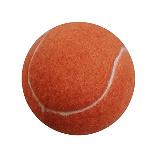 letaowl Pelota Perro 4 Piezas Naranja Bolas De Tenis De Mascotas para Perros Ejercicio De Juego Y Entrenamiento Seguro