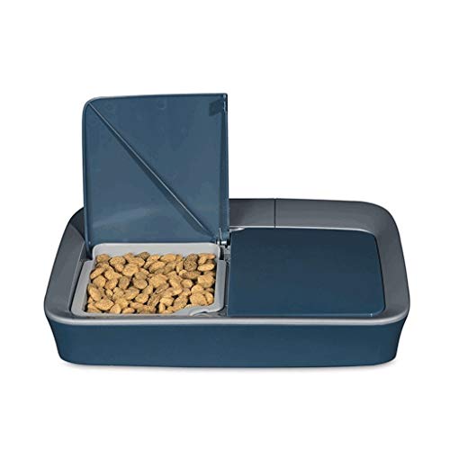 Liangzishop Teddy Dog Alimentador automático Sincronización Dispositivo de alimentación Cat Bowl Dog Bowl Smart Feeder