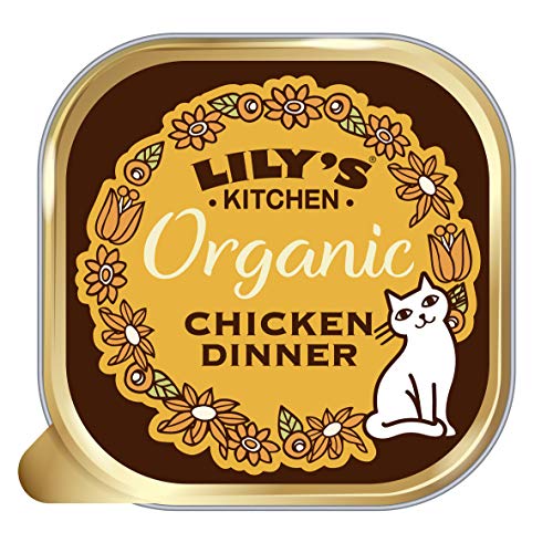 Lily's Kitchen Comida Húmeda Cena de Pollo Orgánico para Gato (19 x 85g)