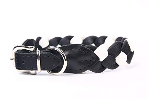 Moly Collar Piel Luxury Trenzado, 50 cm