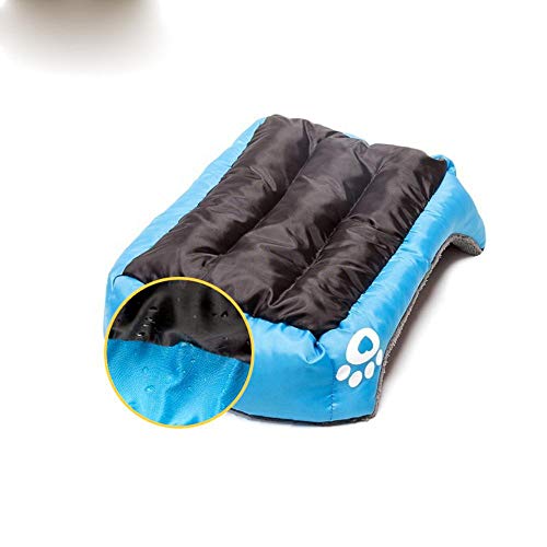 PENVEAT Cama para Perros Grande Soft Dog House Cama para Mascotas a Prueba de Agua Warm Kennel Nest Plus Size Puppy Mascotas Envío de la Gota, Rosa, L, Reino Unido