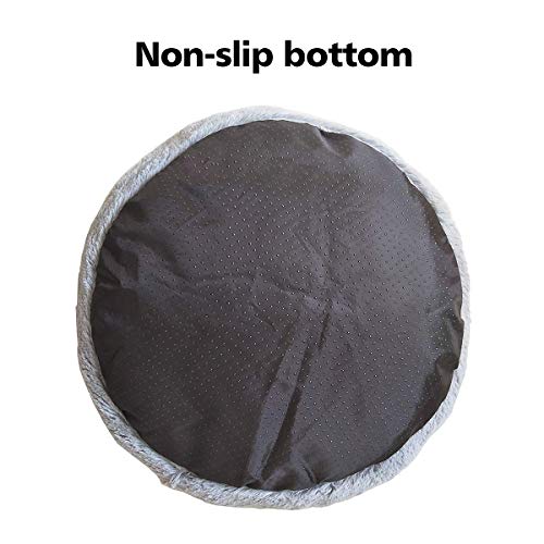PETCUTE Cama para Perros Medianos Cama para Gatos Mullido Redondo Cueva del Gato Cachorro Nido de Gato Suave de Peluche