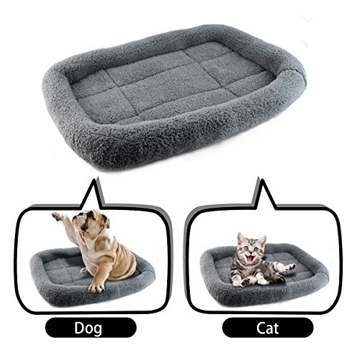 PETCUTE Cama para Perros Reforzada Almohadas para Camas para Perros Cojín Almohada para Jaula Lavable Colchón Mascotas