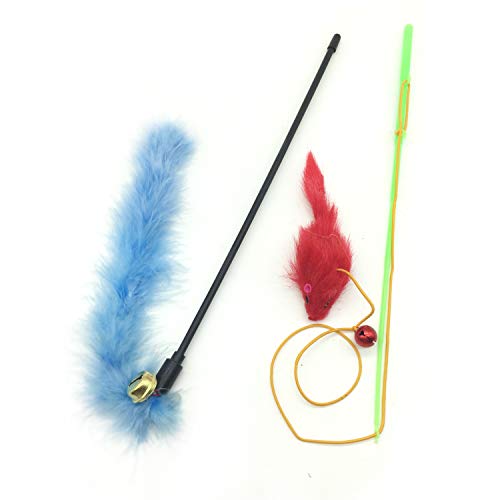 PietyPet Juguetes para Gatos, 20 Piezas Juguetes Gatos, Juguete Interactivo para Gatos Kitty