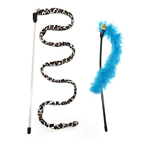 PietyPet Juguetes para Gatos, 31 Piezas Juguetes Gatos, Juguete Interactivo para Gatos Kitty