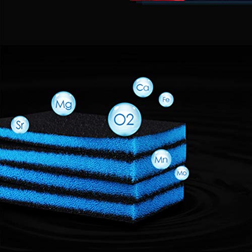 POPETPOP Esponja de Filtro de Fibra para Acuario, Almohadilla de Espuma de Filtro Bioquímico, Almohadilla de Esponja de Filtración para Pecera