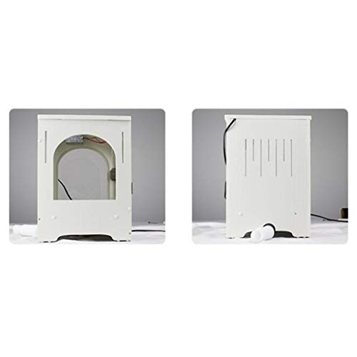 PVC Ventilación Vivarium Tanque de Agua, Pet Shop Watch acuática Tortuga de Caja, fácil de Limpiar Encima de la Tapa de Malla metálica casa del Animal doméstico (Size : 30 * 30 * 40CM)