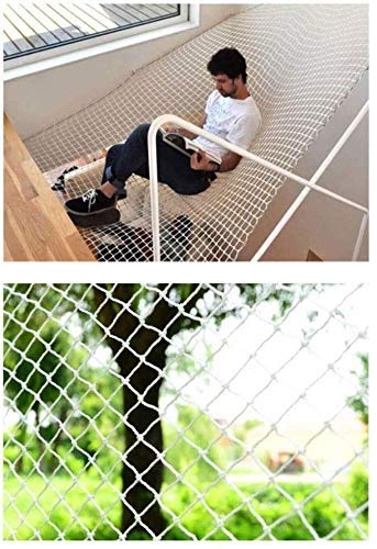 Red Segura Fuerte Protección de balcón Red de Cuerda Red de Escalada ITE Red de Cuerda Red de Escalada Infantil al Aire Libre Balcón Red de Seguridad Escaleras Niños Red de Escalada anticaíd