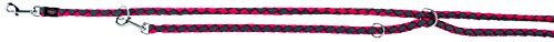 Trixie Cavo - Correa Ajustable (tamaño pequeño/Medio, 2,00 m/diámetro-12 mm), Color Fucsia/Grafito