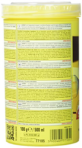 Tropical supervit Premium Principal Copo de Forro, Forro para Todos los Peces Ornamentales, 1er Pack (1 x 500 ml)