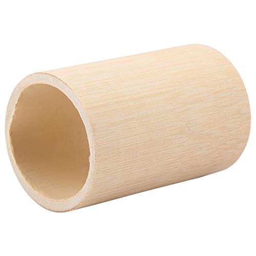 Tubo de hámster Tubo de túnel de ratón de bambú natural Juguete Pequeño animal doméstico Túnel de diversión Animales pequeños Juguete de actividad para chinchillas Ardilla de conejillo de Indias(S)