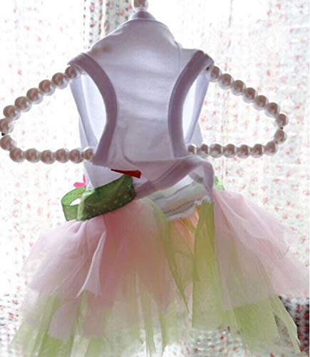 Vestido para Perros, diseño de Girasol, para Perros, Gatos, Cachorros, Faldas, para Verano, Ropa para Mascotas, Princesa, tutú
