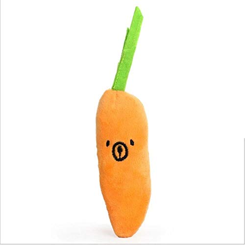 WOOAI Pet Dinosaur Shape Plusw Chew Molar Squeaky Toys para Perros Puppy Toys para Limpiar los Dientes, 15x4CM, M