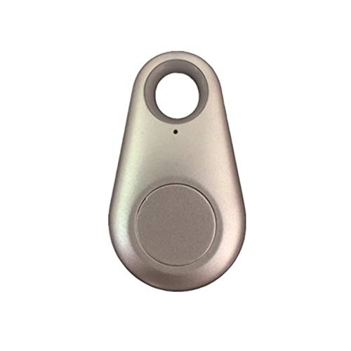 ZANGAO Rastreador de Mascotas Rastreador de Perros Anti perdida Rastreador Bluetooth Inteligente Localizador Etiqueta Buscador de rastreador de Alarma (Color : Rose Gold)
