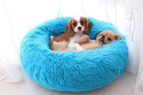 ZGQ Los Perros de la Perrera del Perro del Gato colchón de muelles Excelentes Almohadas Fortalecer el buñuelo del Gato del Perro Caliente Cama Pequeña Mediana Cama Grande del Perro para el in.