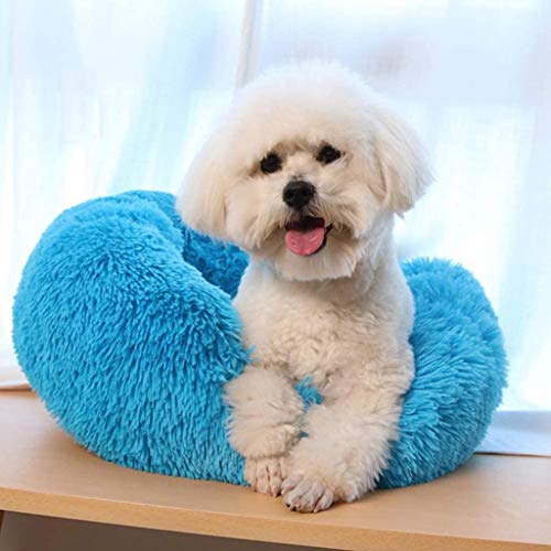 ZGQ Los Perros de la Perrera del Perro del Gato colchón de muelles Excelentes Almohadas Fortalecer el buñuelo del Gato del Perro Caliente Cama Pequeña Mediana Cama Grande del Perro para el in.