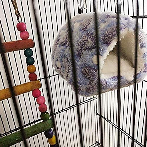 zyy Hamster Nido, Felpa Suave del Animal Doméstico De La Perrera, Caliente Multifuncional Cama Colgante, Dormitorio,Verde,15 * 17cm