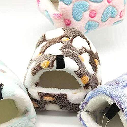 zyy Hamster Nido, Felpa Suave del Animal Doméstico De La Perrera, Caliente Multifuncional Cama Colgante, Dormitorio,Verde,15 * 17cm